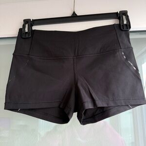 Lululemon bike shorts, black, size 8, NWOT